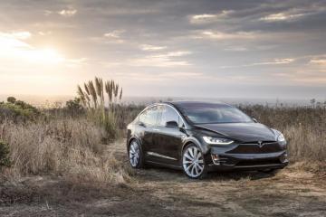 Tesla Model X Wallpaper Top Background