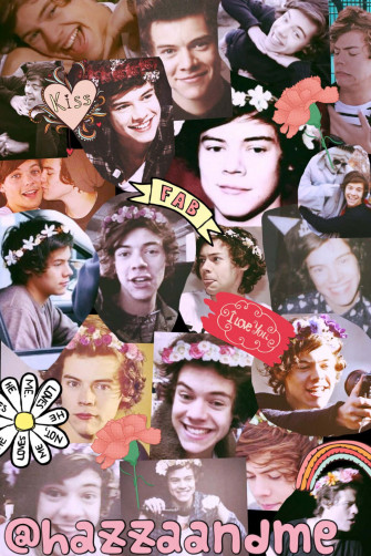 Harry Styles Collage Wallpaper