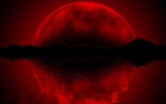 Red Moon Wallpaper HD Net