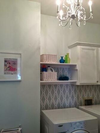 Fabeveryday Laundry Room Decor Update Devine Color Wallpaper