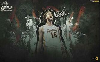 Pau Gasol Lakers Wallpaper HD