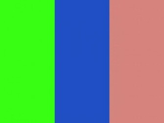 Bright Neon Pink Background Green New Car