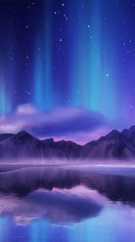 Northern Lights Aurora Artist Artwork Digital Art