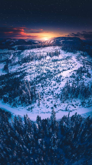 Nature Winter Season iPhone Wallpaper New