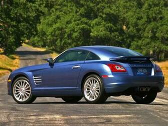 Blue Chrysler Crossfire Srt6 Car Picture HD Wallpaper
