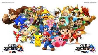Super Smash Bros Wii U 3ds Wallpaper By Seancantrell