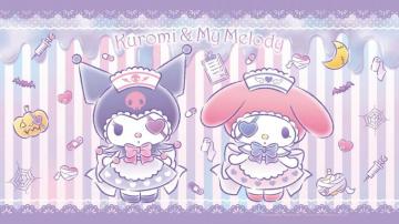 Kuromi Et Melody Sanrio Wallpaper My