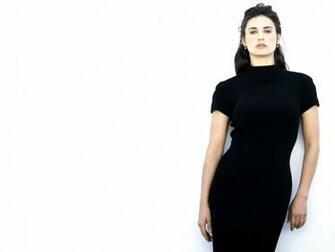 Demi Moore Posh Wallpaper Stock Photos