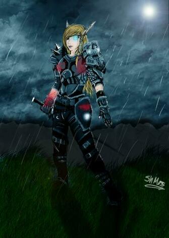 Blood Elf Death Knight By Tempestus1