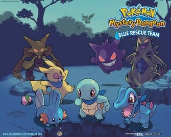 Pokemon Mystery Dungeon Blue Rescue Team Wallpaper
