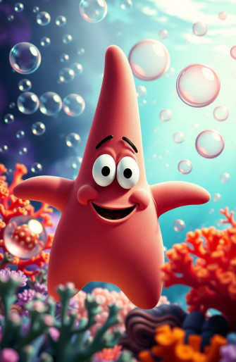 Surprised Patrick Wallpaper