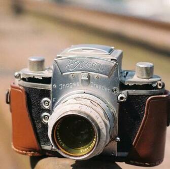 Vintage Photo Camera iPad Wallpaper iPhone