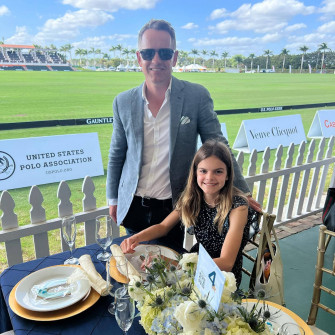 Luke Donald And His Daughter Wallpaper