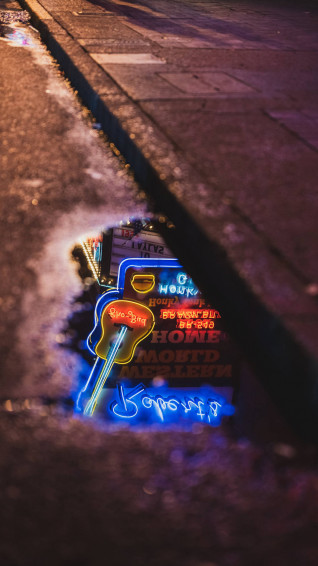 Neon iPhone Wallpaper