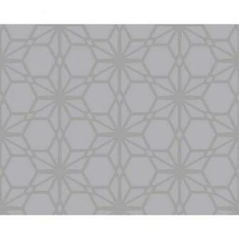 Wilko Star Flower Grey Wallpaper At