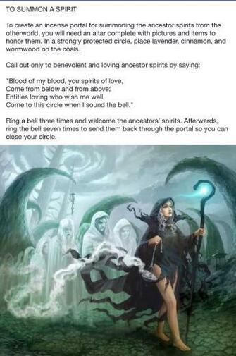 To Summon A Spirit With Image Witch Wallpaper Fantasy Art