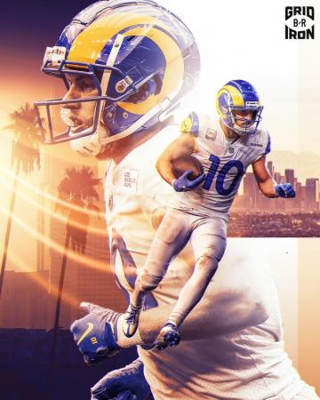 Bleacher On Cooper Kupp Came Up Huge Tonight