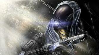 Wallpaper Mass Effect Tali Zorah Girl Gun Helmet