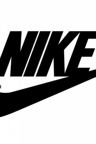 Wallpaper Nike Black White Logo iPhone 4s HD Background