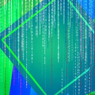 Picture Digital Enterprise Matrix Style Background