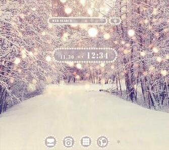 Beutiful Wallpaper Winter Road Theme For Android Apk