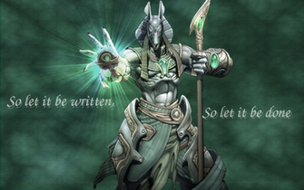 Anubis Wallpaper So Let It Be Written Done X