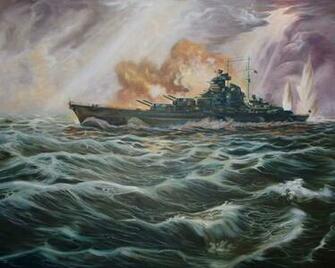 Battleship Bismarck Wallpaper