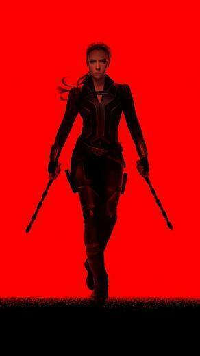 Black Widow iPhone Wallpaper