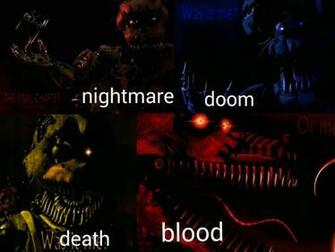 Nightmare Animatronics By Manglethefox300