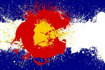 Colorado Flag By Monogatari Okami