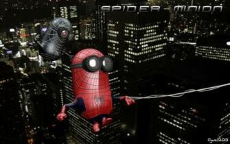 Spiderman Minion Despicable Me Wallpaper Desktop Background