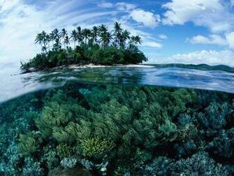 Split Island Papua New Guinea Postcard