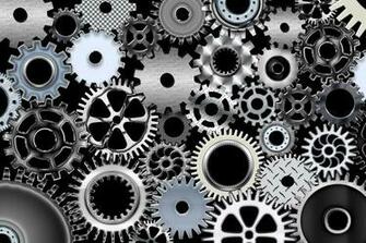 Machine Engineering Gear Wallpaper