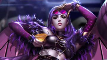 Wallpaper 4k Kda Evelynn Lol