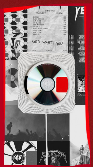 Created By Jackd4mm On Shuffles Kanye West Wallpaper Album