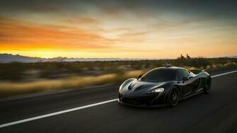 Black Mclaren P1 HD Wallpaper Wallpaperfx