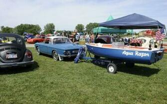 Funfest For Air Cooled Vw Towing Boat Photo