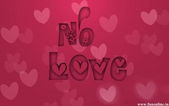 No Love Wallpaper HD For