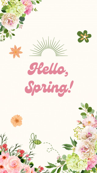Spring Phone Wallpaper Life Sprinkles By Taryn Camp