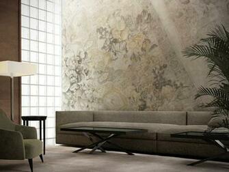 Wallpaper With Floral Pattern Aliz Foulard Collection By Glamora