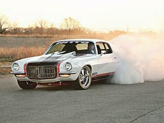 Chevy Camaro Burnout