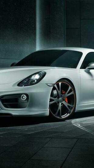 Porsche Cayman Wallpaper For iPhone Plus