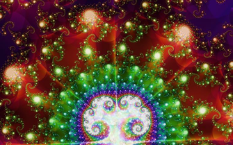 Dye Christmas Tree By Ubermari0 Digital Art Fractal Raw Fractals