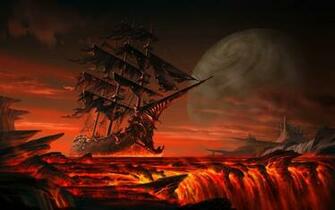 Ghost Ship Wallpaper