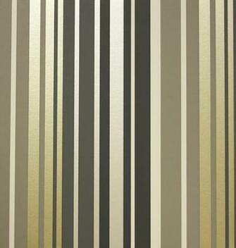 Ramona Stripe Wallpaper Multi Of Charcoal Grey Gold And Off