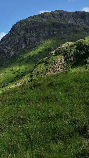 Glen Coe Panoramabild Panorama Fotografie Gr Ne Berge Wallpaper