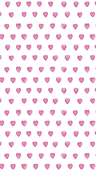 Roller Rabbit Hearts Preppy Wall Collage iPhone Wallpaper