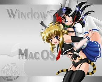 Anime Windows Girl Wallpaper