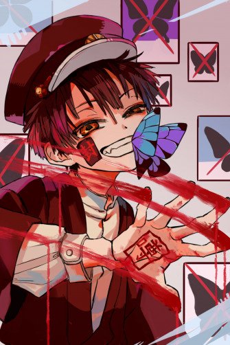 Yugi Tsukasa Jibaku Shounen Hanako Kun Mobile Wallpaper By D