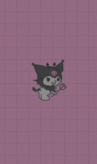 Wallpaper With Kuromi Hello Kitty Imagenes Fondos De Pantalla